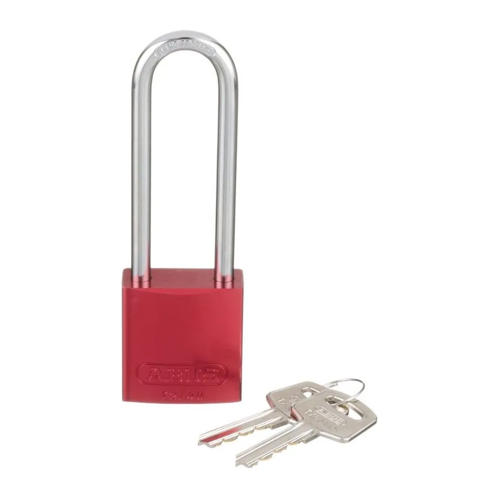 Panduit PSL-7-LS - Candado de Seguridad de Aluminio, Arco Largo