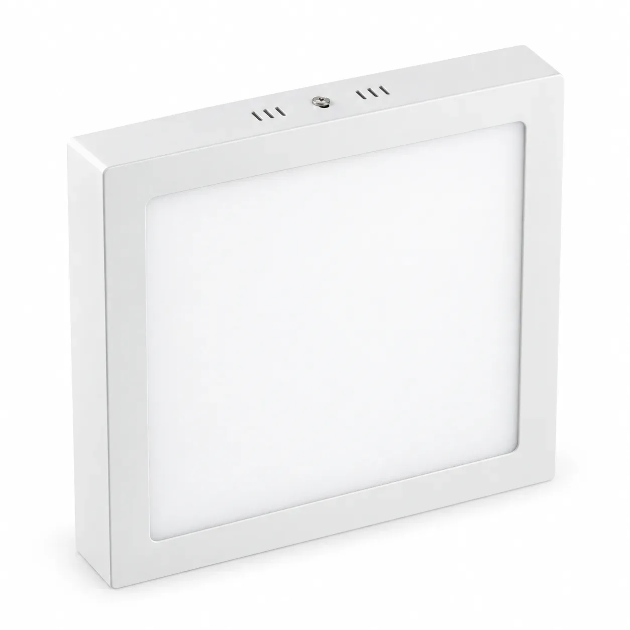 Panel LED adosable cuadrado 18W con luz cálida y fría DIXON