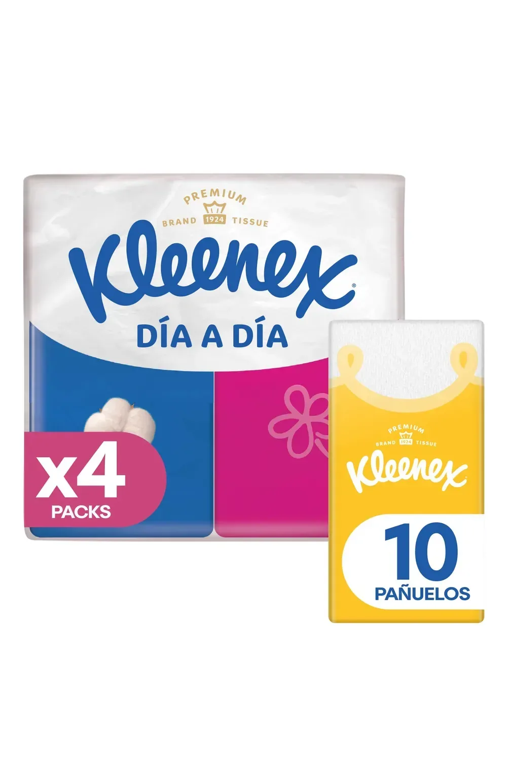 Pañuelos Faciales de Bolsillo Kleenex Caja x40
