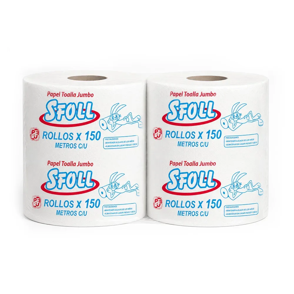 Papel toalla jumbo en rollos SFOLL Jumbo x2 rollos
