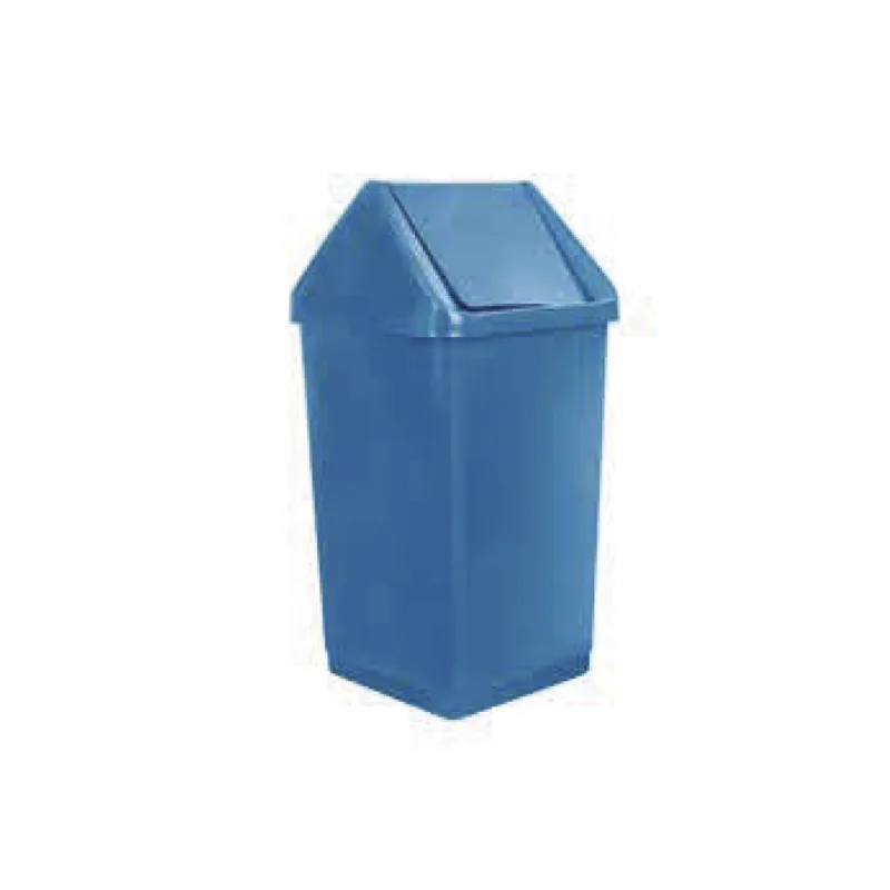 Papelera cuadrada vaivén BASA de 8 L