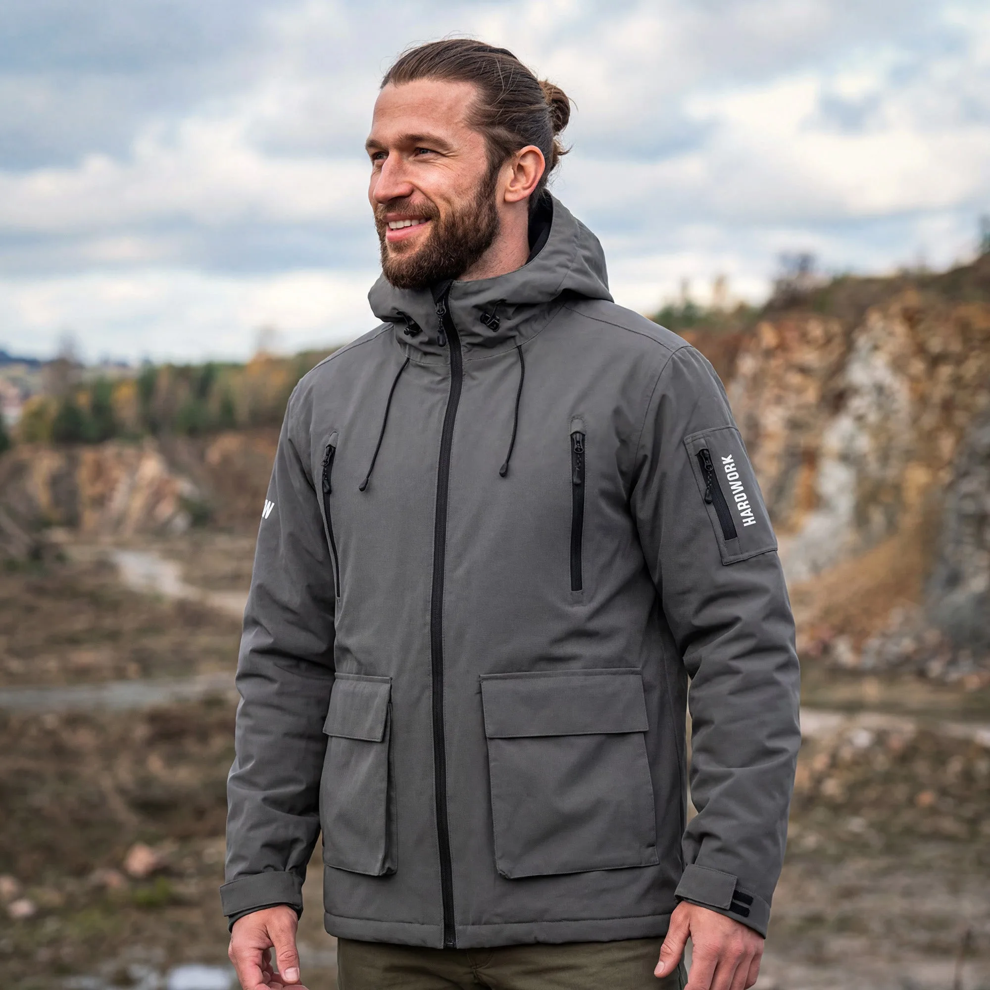 Parka Impermeable HW Vail Gris
