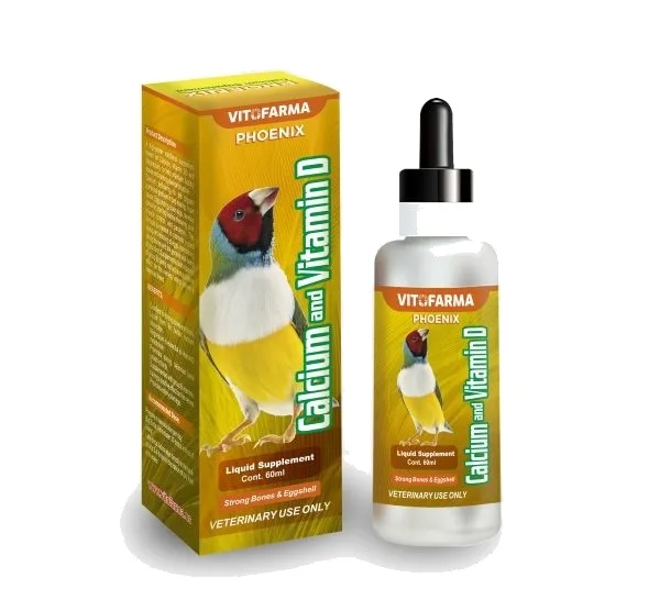 PHOENIX Vitamin D with Calcium for Birds