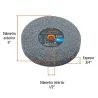 Piedra Abrasiva Truper 16358 5" x 19mm Grano 36 · foto 2
