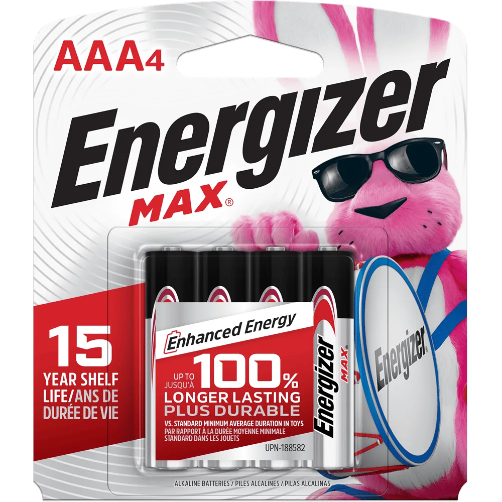 Pila Alcalina AAA Energizer MAX E92