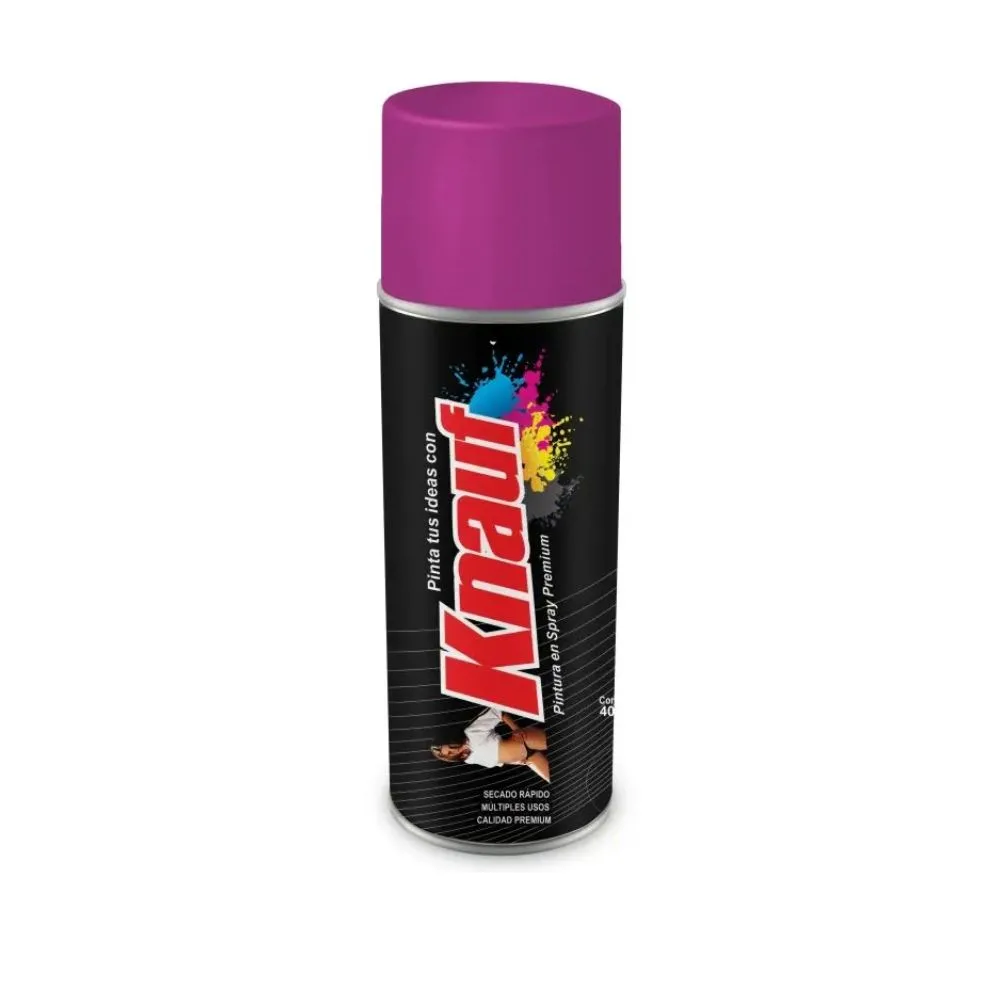 Pintura en Spray Fluorescente Violeta Knauf #1013