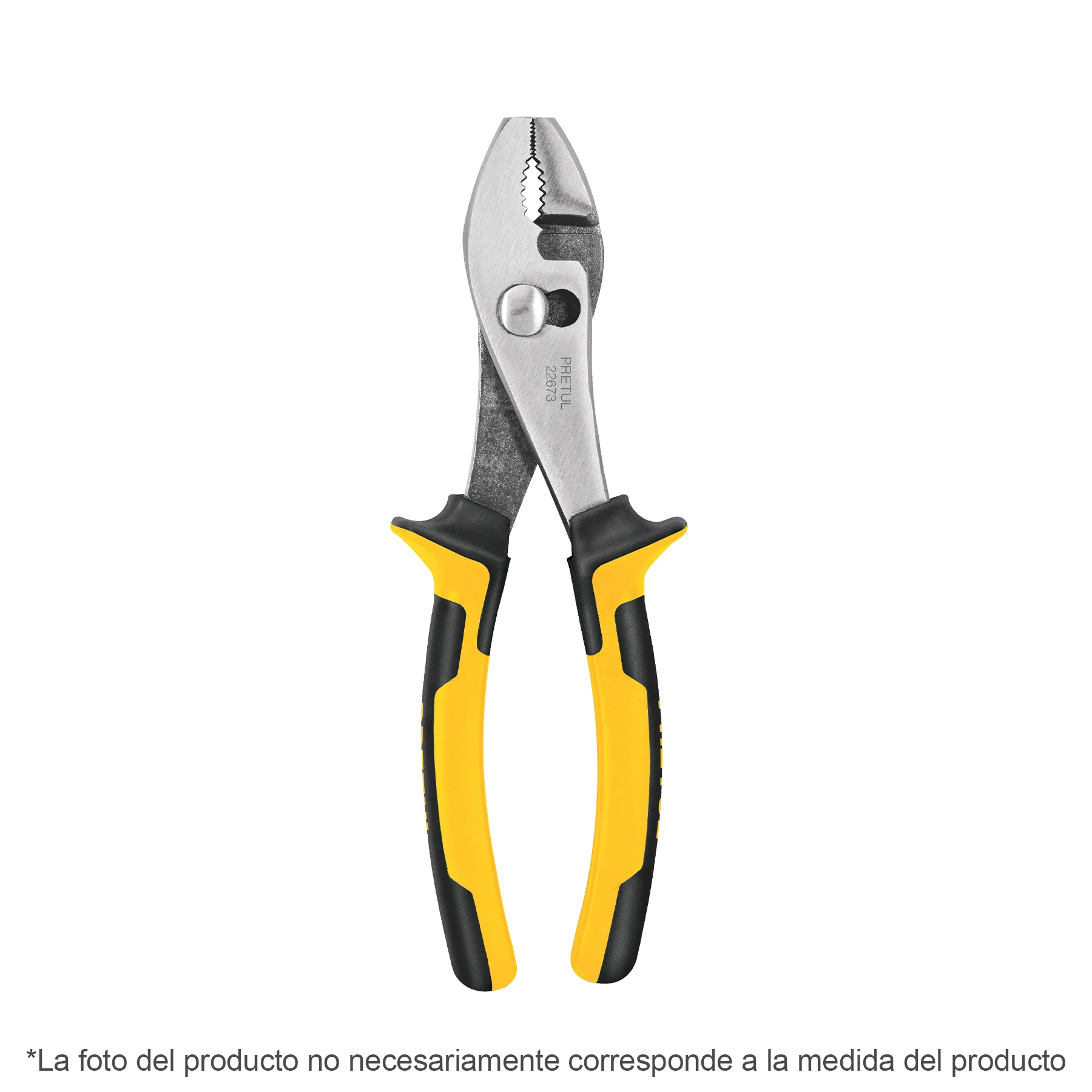 Pinza de chofer 6" mango Comfort Grip, PRETUL