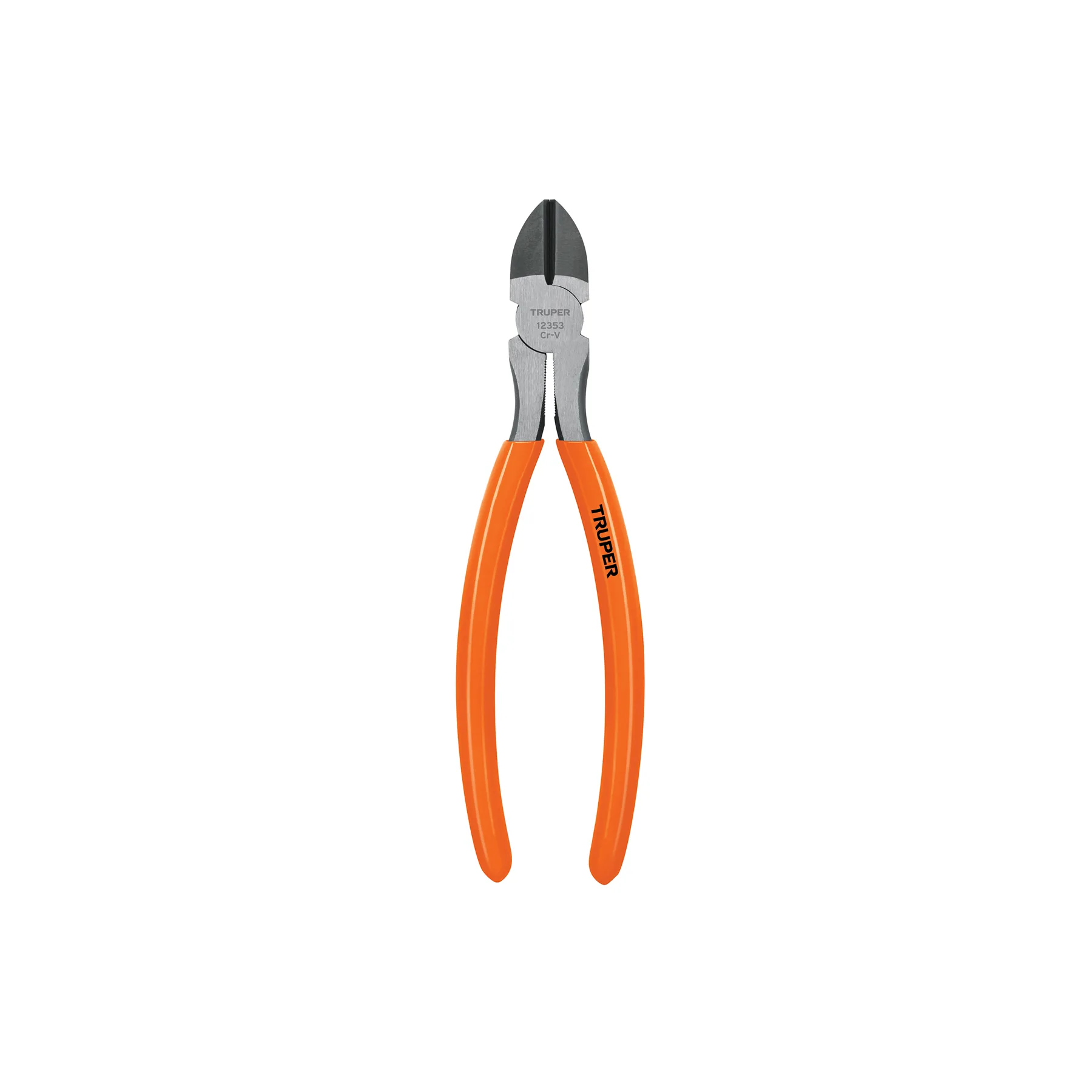 Pinza de corte diagonal 8" mango de PVC, TRUPER