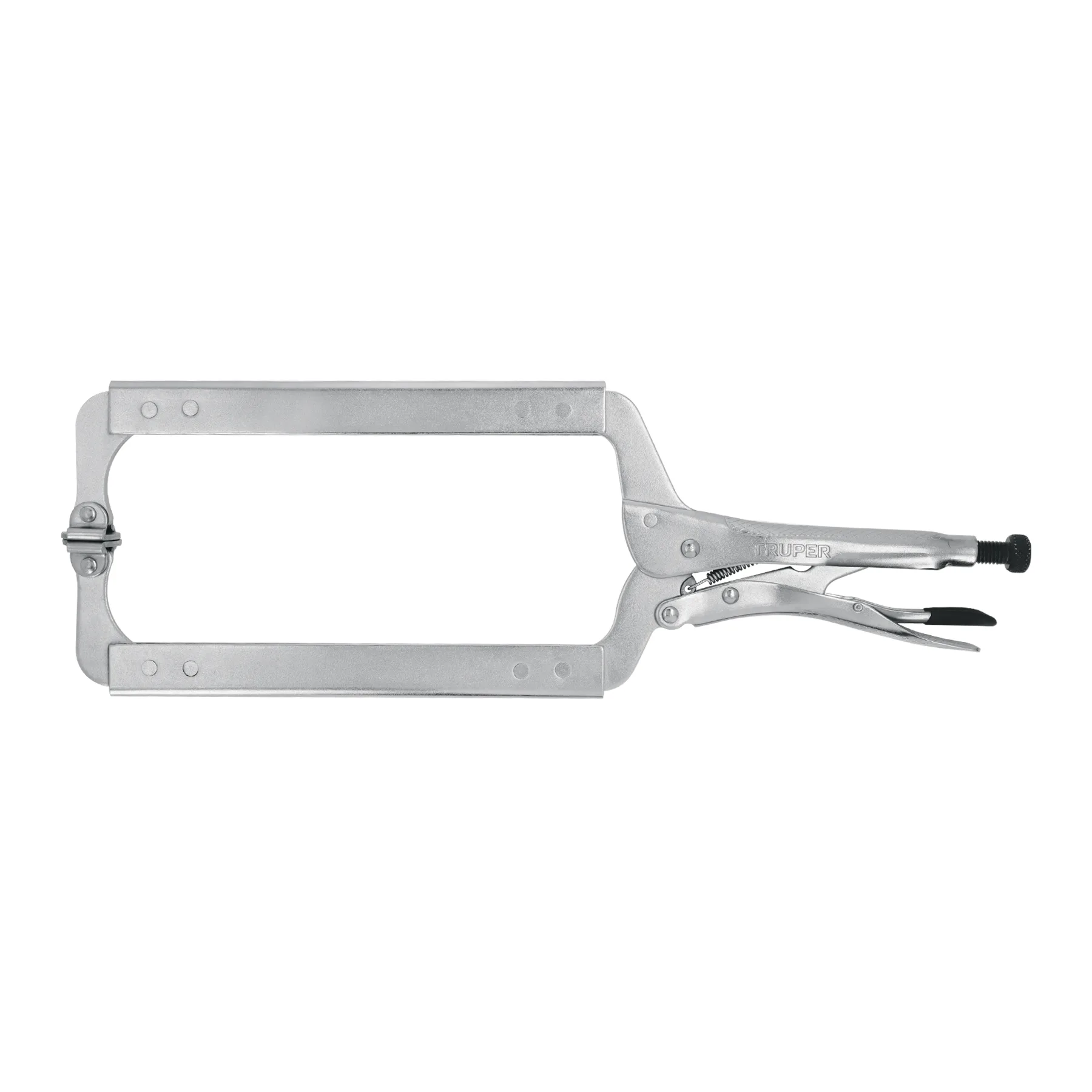 Pinza de presión 18" tipo "C" con mordaza autoajustable, TRUPER