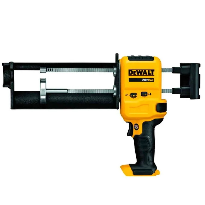 Pistola de calafateo inalámbrica DeWalt DCE595B 20V con mango en T antigoteo