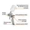 Pistola para Pintar Truper de Gravedad 1mm 11097 · foto 2