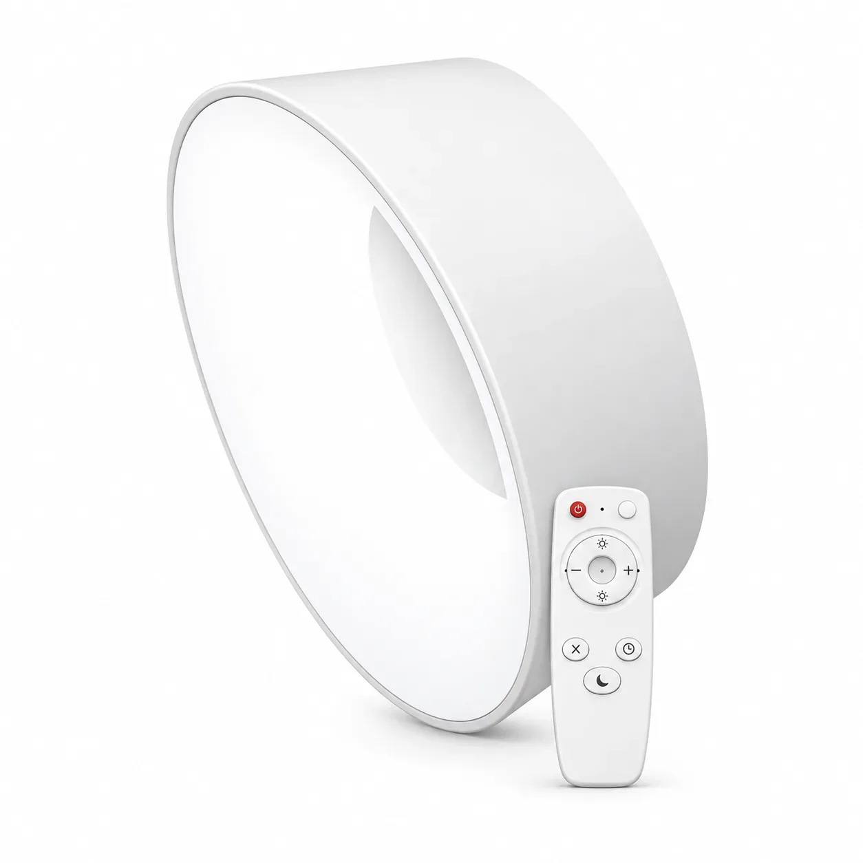 Plafón LED redondo 72W de 500 mm con control remoto NUVORA Trilux