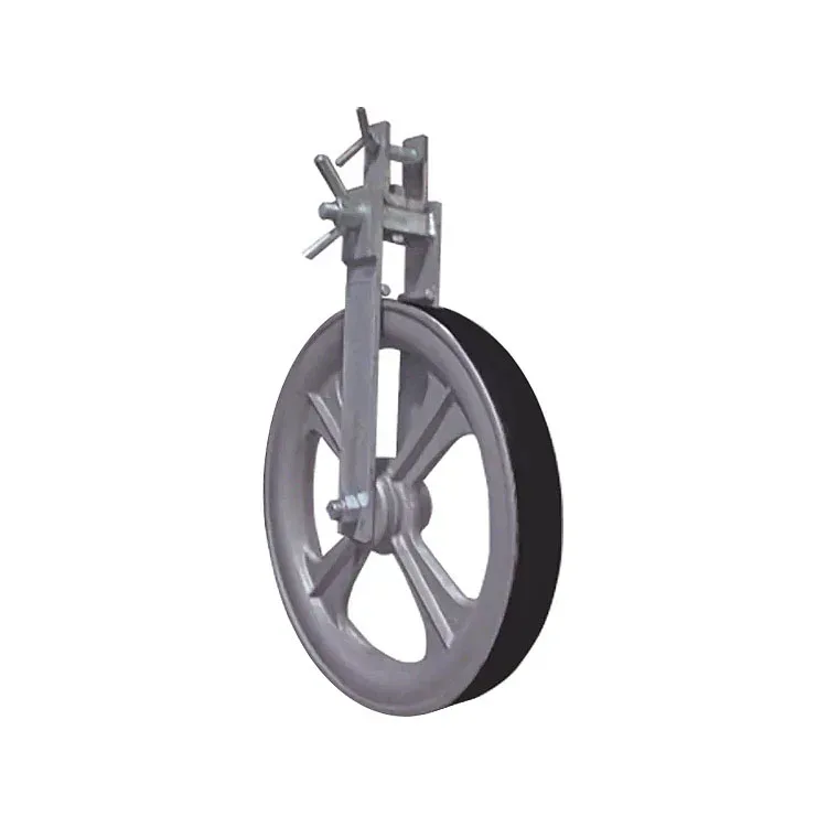 Polea de Aluminio Vulcanizada para Tendido de Cable 24 Pulgadas