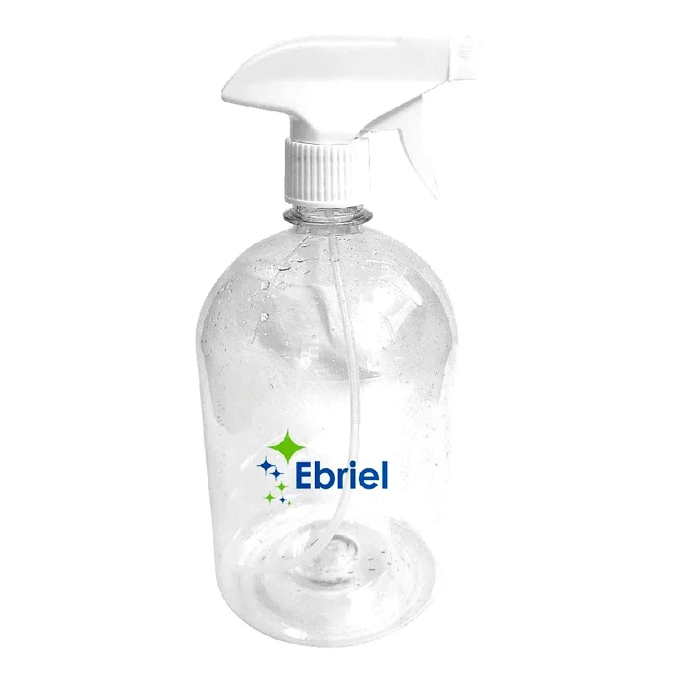Pulverizador Gatillo Blanco + Envase PET Ebriel 1L