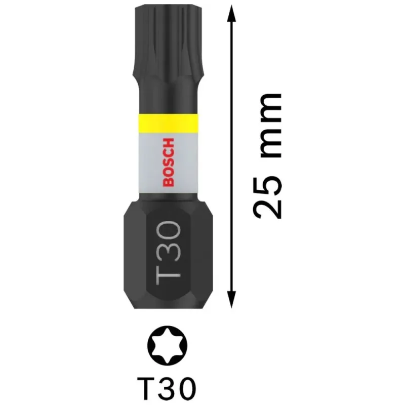 Puntas Bosch Impact Pro Torx T30 25 mm x2 · foto 2