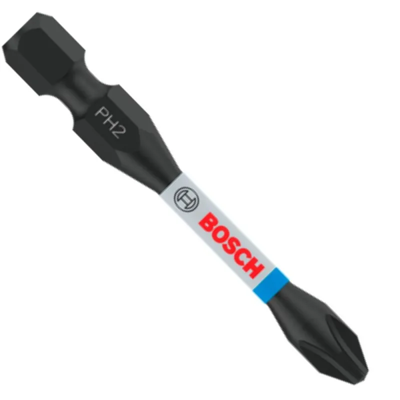 Puntas de Atornillar Bosch Impact Phillips PH2 55 mm - Pack de 5