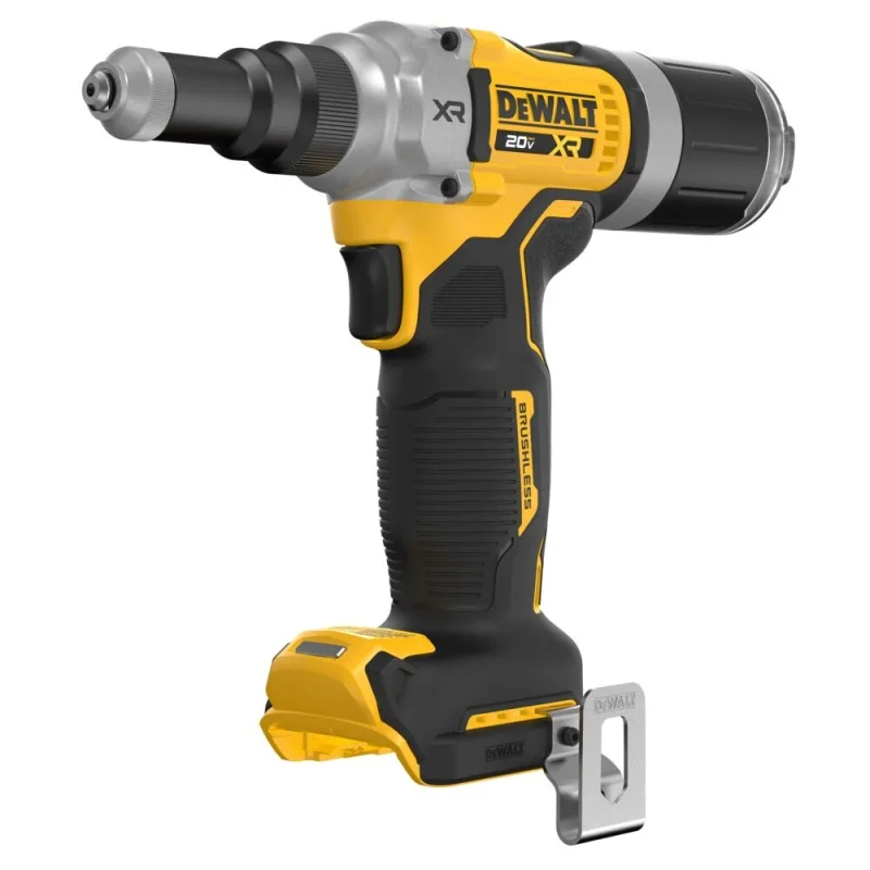 Remachadora Inalámbrica DeWalt DCF414B de 1/4 Pulgada 20V sin Escobillas (Baretool)