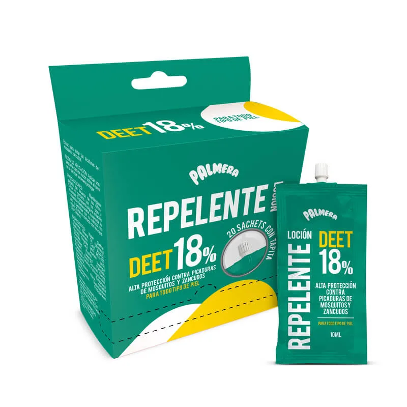 Repelente Sachet 10 g Palmera