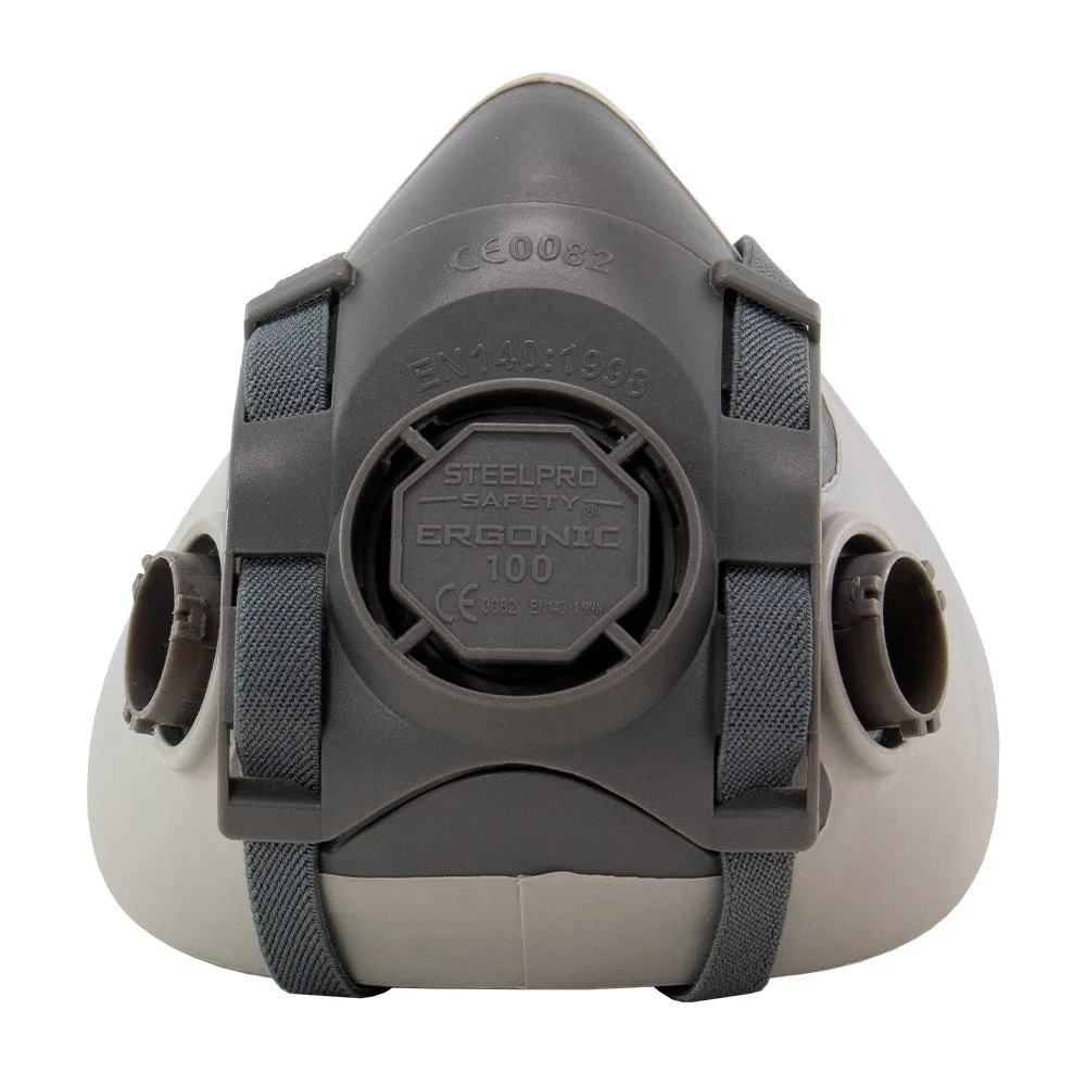 Respirador Steelpro Ergonic 100 Medio Rostro (Reutilizable)