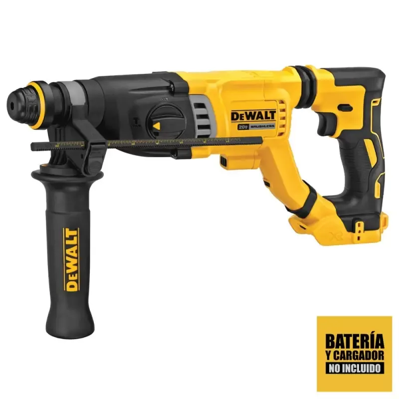 Rotomartillo Inalambrico DeWalt DCH263B SDS Plus 20V XR Brushless con Control de Vibracion (solo herramienta)