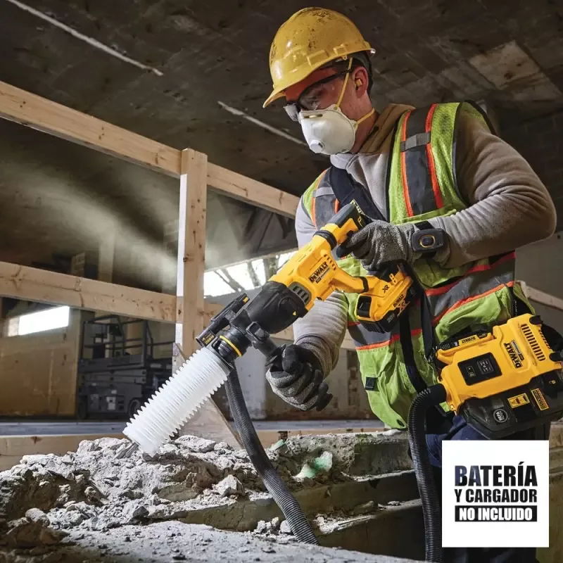 Rotomartillo Inalambrico DeWalt DCH263B SDS Plus 20V XR Brushless con Control de Vibracion (solo herramienta) · foto 3