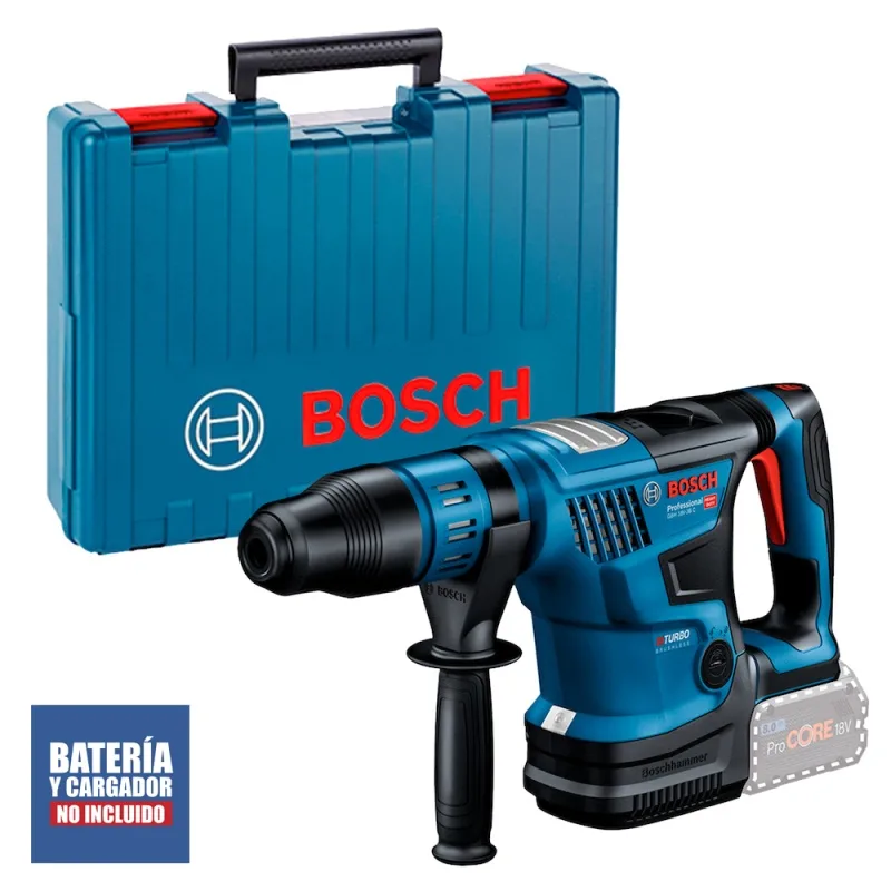 Rotomartillo Inalámbrico SDS-Max Bosch GBH 18V-36 C BITURBO 18V 7 J (Baretool)