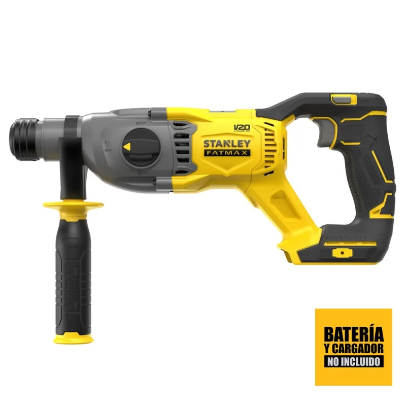 Rotomartillo SDS-Plus Inalámbrico Stanley FatMax SBH900-B2 20V 2.0J (Solo Herramienta) · foto 2