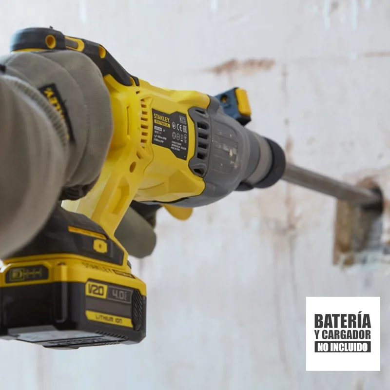 Rotomartillo SDS-Plus Inalámbrico Stanley FatMax SBH900-B2 20V 2.0J (Solo Herramienta) · foto 7