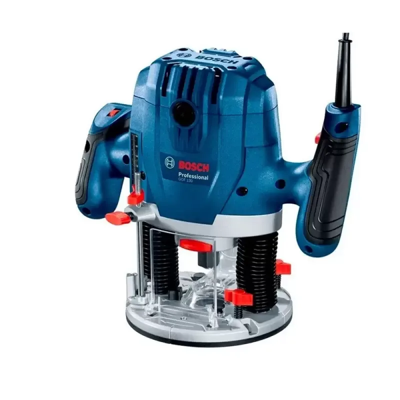 Ruteadora de inmersión Bosch GOF 130 Professional de 1300 W con pinzas de 6 y 8 mm