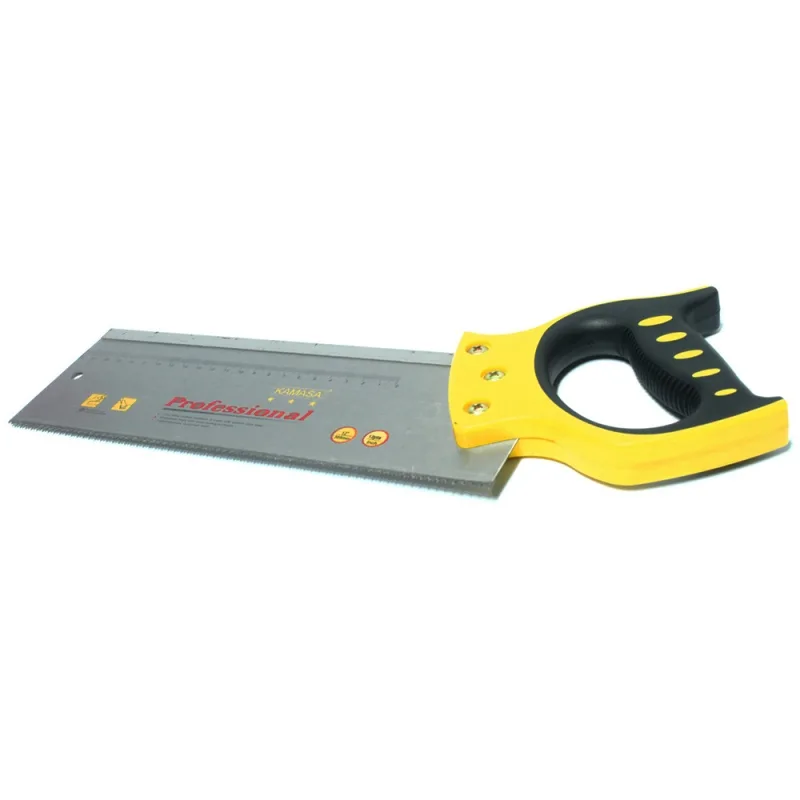 Serrucho de Costilla Kamasa KM1076 12" con Caja de Ingletes