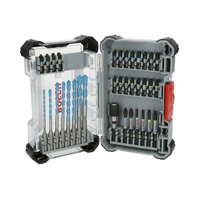 Set Bosch 2608.522.518-000 de Brocas y Puntas de Atornillar 35 Piezas en Estuche