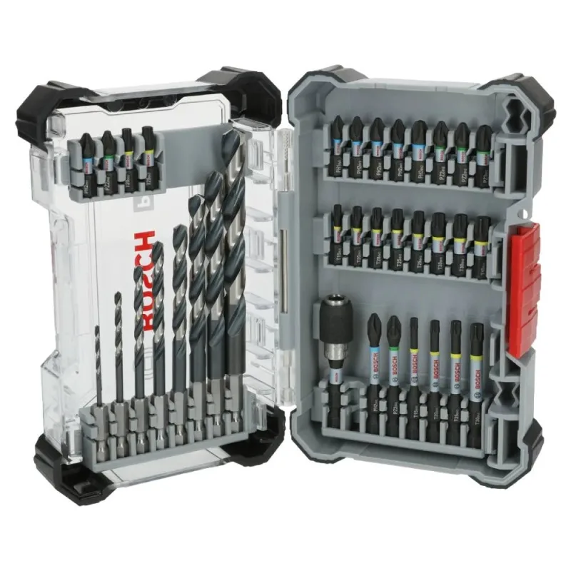 Set Brocas y Puntas Impact Control Bosch 35 Piezas 2608.521.U81-000