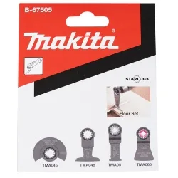 Set de Corte Starlock Makita B-67505 para Multitool (4 Piezas) · foto 2