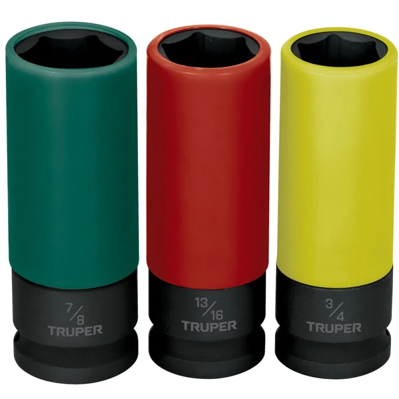Set de Dados Hexagonales Truper 100941 1/2" 3 Piezas