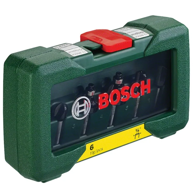 Set de Fresas Bosch 1/4" 6 Piezas para Ruteadora · foto 3