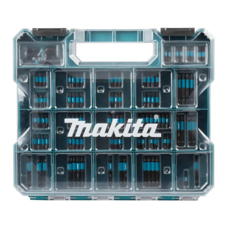 Set de Puntas para Atornillar Makita 100 Piezas Multi-perfil E-24826