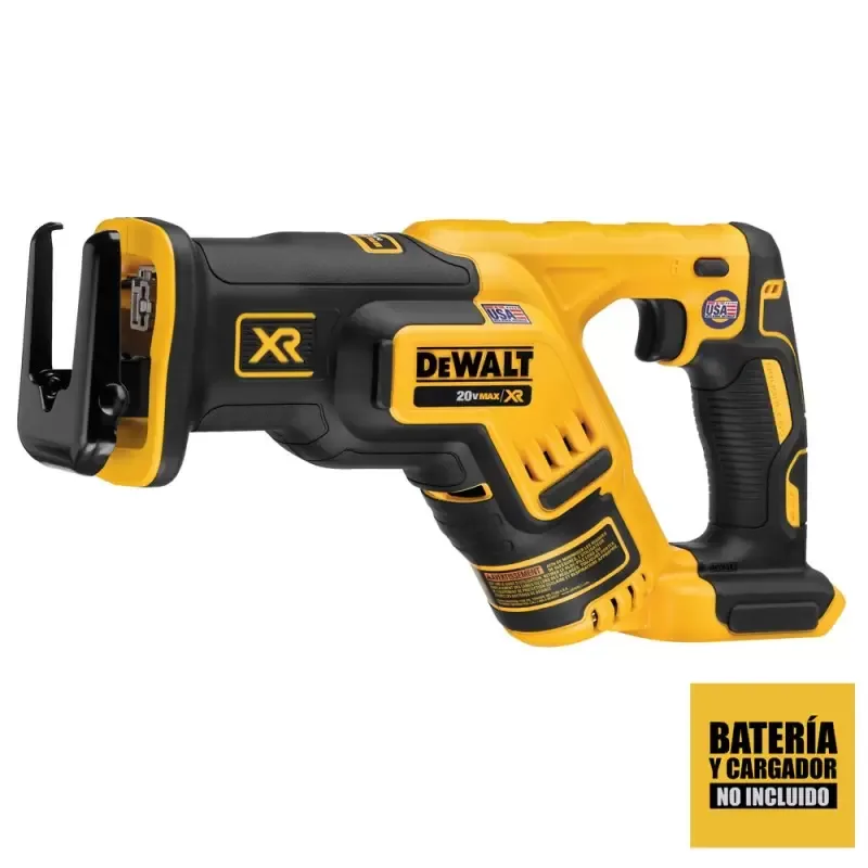 Sierra sable inalambrica DeWalt DCS367B 20V XR compacta 2900 cpm (herramienta sola) · foto 2
