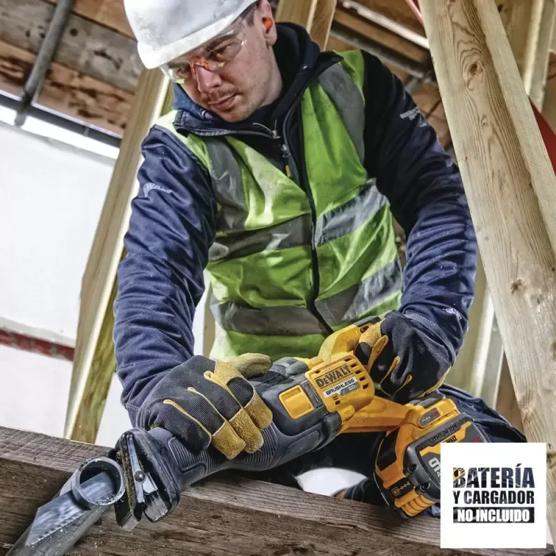 Sierra Sable Inalámbrica DeWalt DCS389B-B3 60V FlexVolt XR Velocidad Variable (Baretool) · foto 4