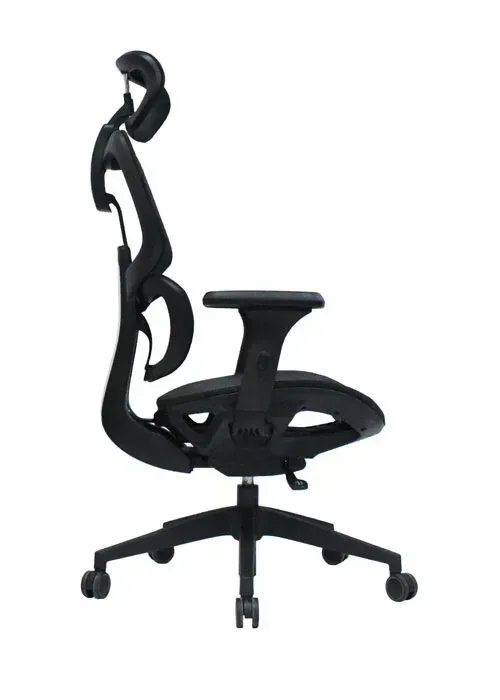 Silla ergonómica de malla con mecanismo syncro y brazos 3D DSILLAS London Pro · foto 2