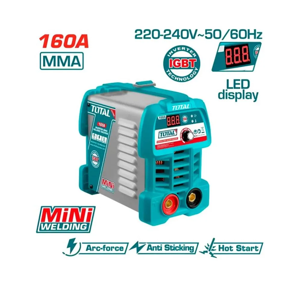 Soldadora Inverter 160A MMA Total TW216049