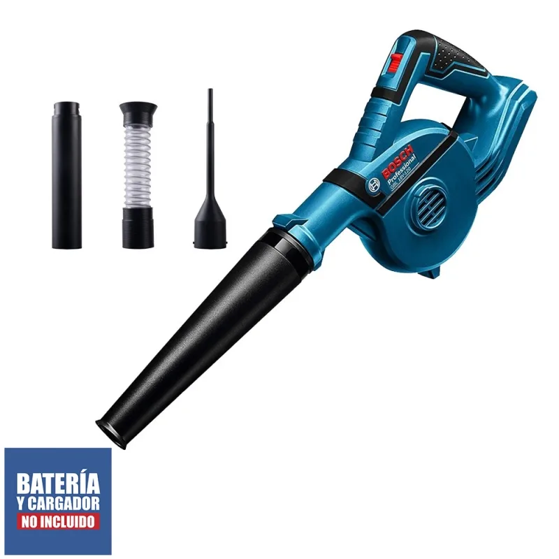 Sopladora inalambrica Bosch GBL 18V-120 Professional 18V baretool con boquillas