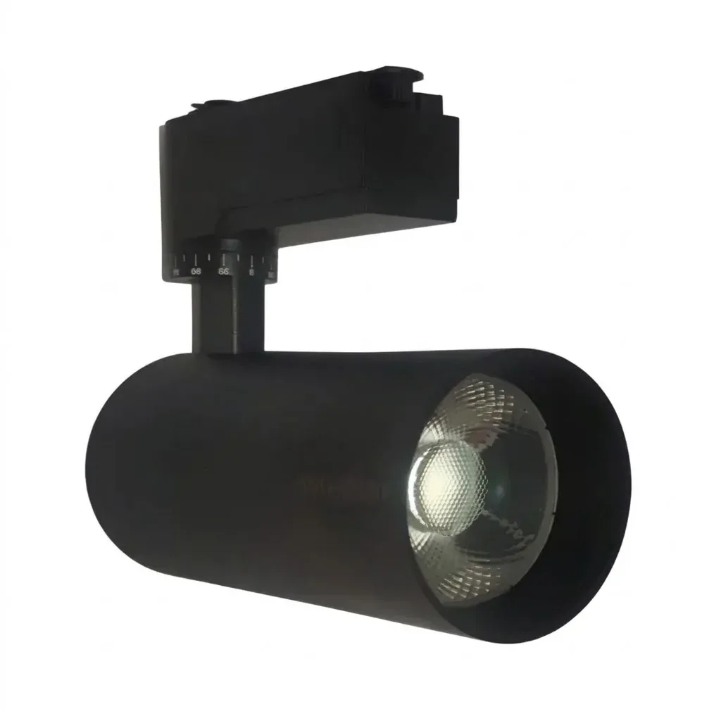 Spot LED de riel con cañón integrado orientable con tres tonos de luz OPALUX