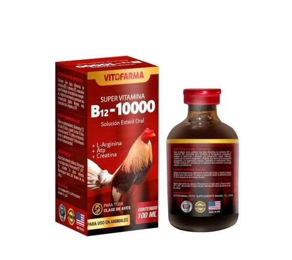 Super Vitamin B12 10000 – Sterile Solution 20/50/100 ml
