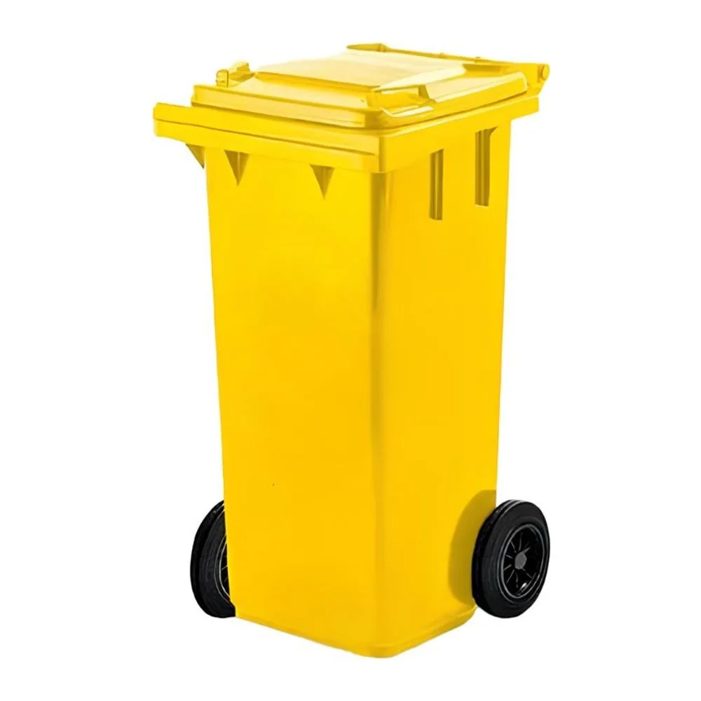 Tacho de Residuos 120 Lts Amarillo