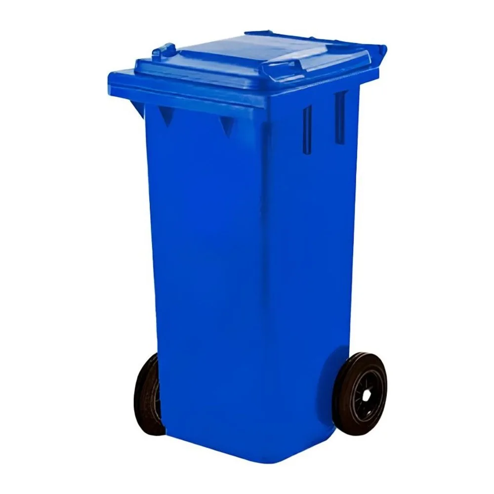 Tacho de Residuos 120 Lts Azul