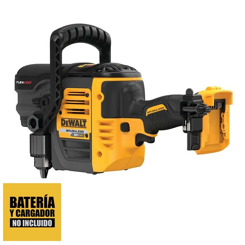 Taladro Atornillador Angular DeWalt DCD460B 60V MAX FlexVolt con Mandril de 1/2" (Solo Herramienta) · foto 3