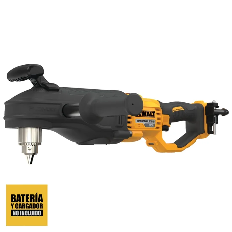 Taladro Atornillador Angular DeWalt DCD470B 60V MAX FlexVolt con Mandril de 3/4" (Solo Herramienta) · foto 5