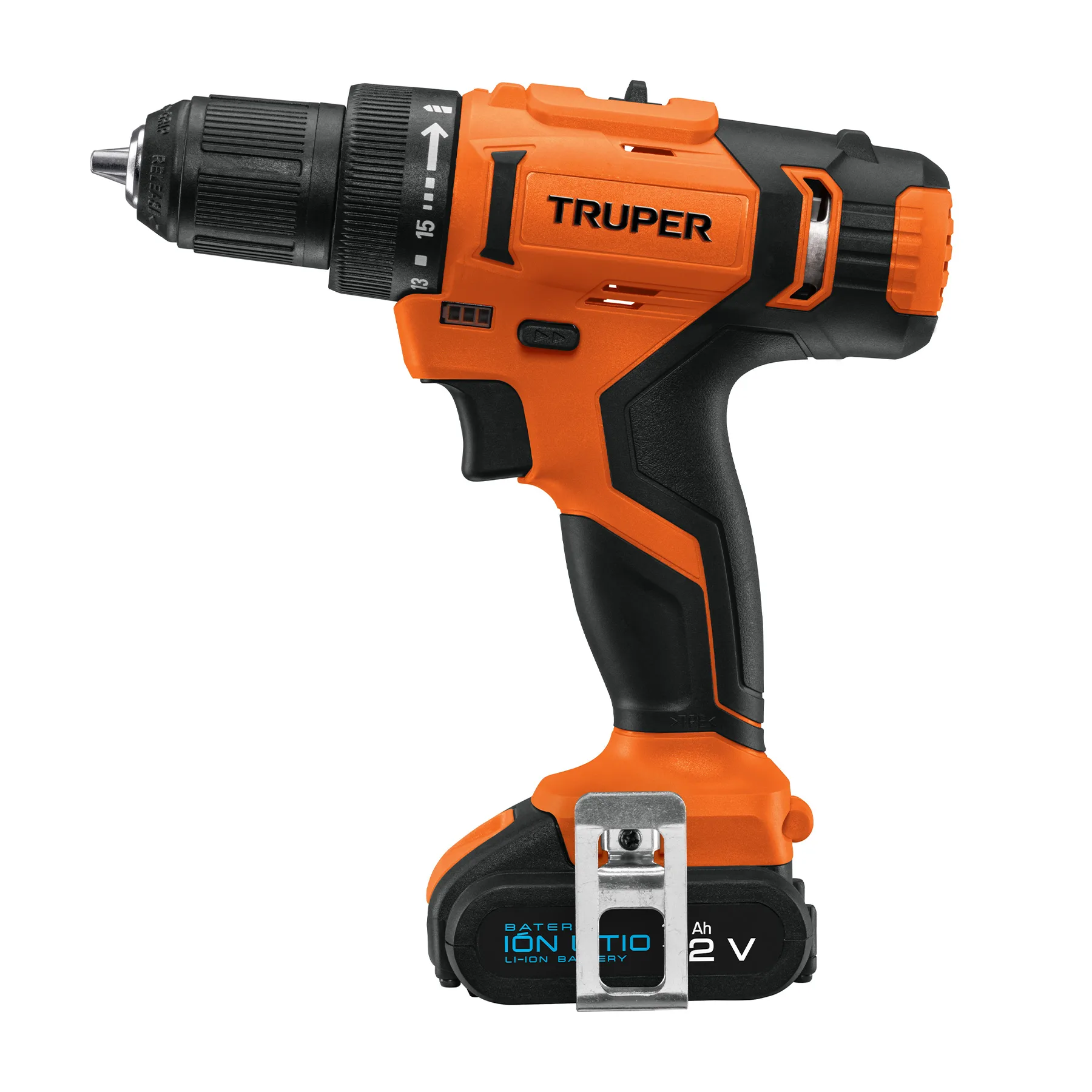 Taladro inalámbrico, batería ión Litio 12 V, 3/8", (220 V)