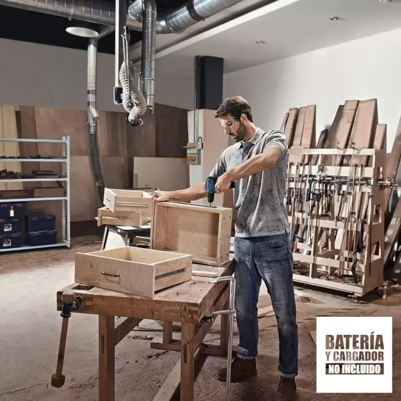 Taladro Percutor Bosch GSB 12V-30 Brushless Baretool (Solo Equipo) · foto 4