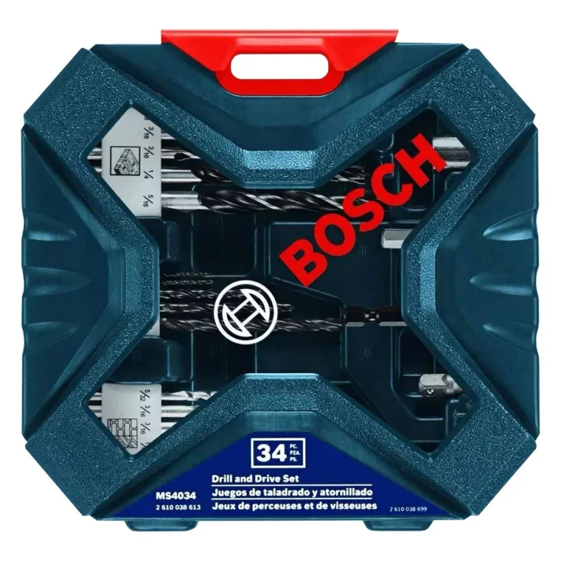 Taladro Percutor Bosch GSB 180-LI 18V con Set de Accesorios 34 Piezas · foto 3